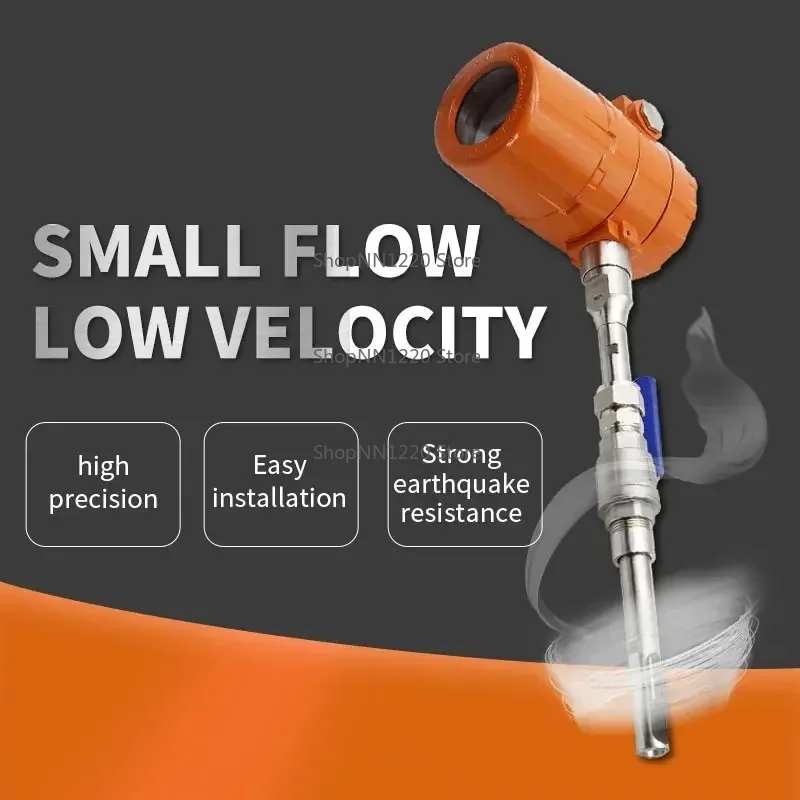 

Hot Sell Wide Ratio 0.1m/s LPG Thermal Mass Flow Meter with Pulse 4-20mA Output