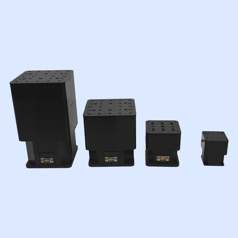 The travel range of the electric lifting platform is 100mm, 50mm, 20mm, and 15mm.