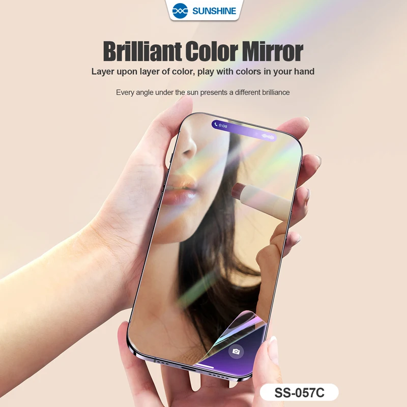 SUNSHINE SS-057C Photonic Crystal Hydrogel Film Personalized and Colorful,Naked Screen Mirror,High Definition and High Transpare