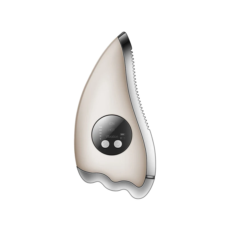 الكهربائية شد الوجه غواشا مكشطة مجلس الرقبة كشط تهتز إزالة التجاعيد الوجه التخسيس مدلك لوحة ميريديان فرشاة #5