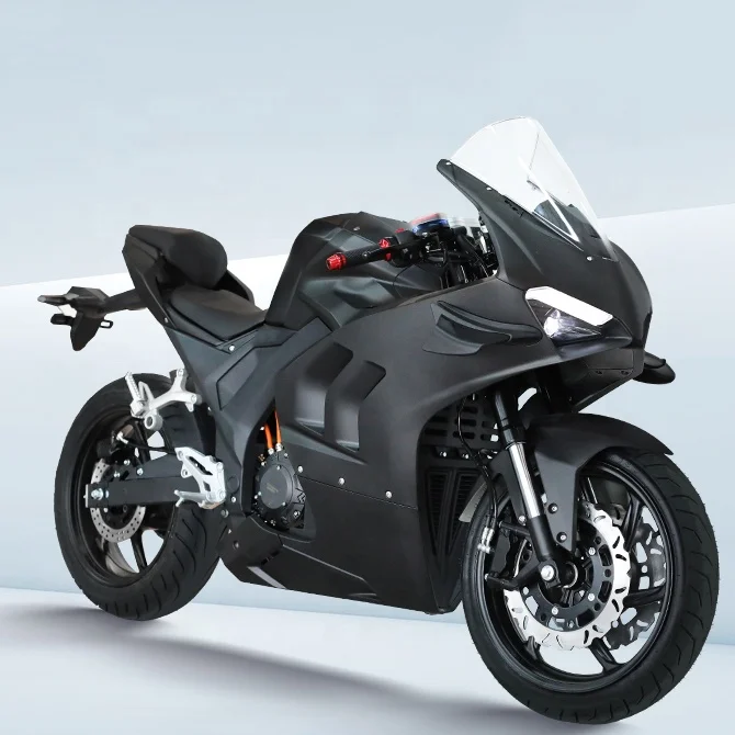 

ForDKV4S 5000W High-Speed Racing Electric Motorcycle For Adults 130km/h Central Chain Motor 72V Brushless Super Speed Electric B