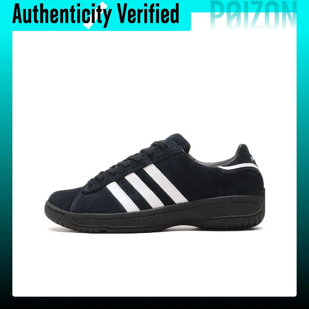 Atmos x Adidas Originals CAMPUS 00s Supreme Suede Cushioning Low top Casual Shoes Unisex Black White IF5902