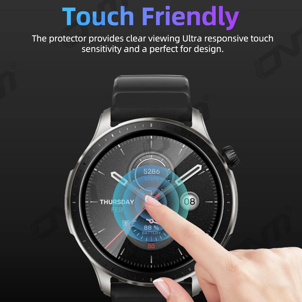 Amazfit GTR 4 3 Pro 2 Balance T-Rex Active Max용 화면... - 2