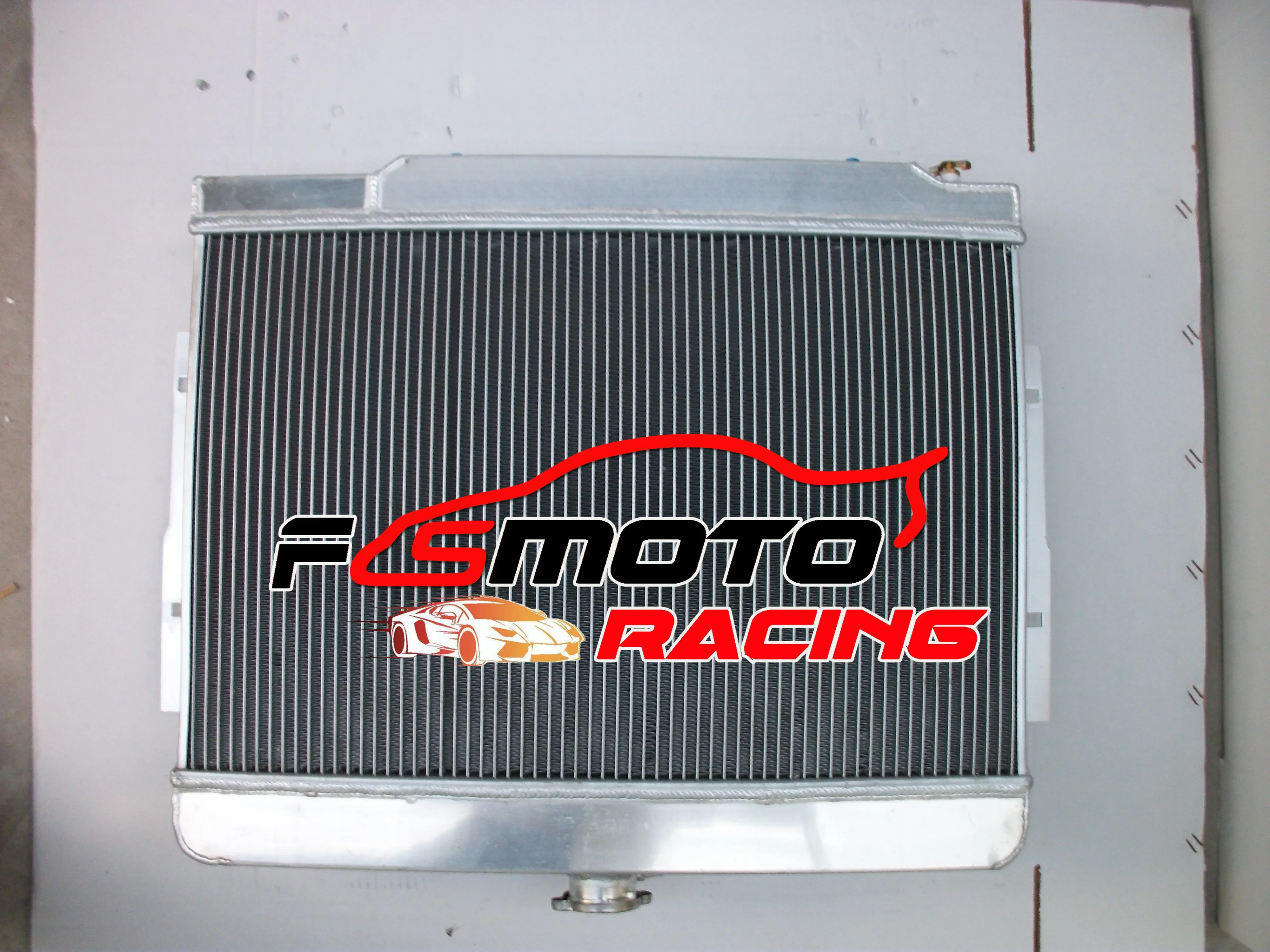 Radiador totalmente de aluminio para Jeep CJ5 CJ7 Chevy, bloque pequeño SBC Swap V8 AT/MT 1972 1973 1974 1975 1976 1977 1972 1986