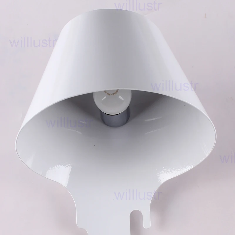 

Japan Design Metal Liquid Wall Lamp Paint Sconce Hotel Restaurant Cafe Bar Shop Mall Dinning Room Bedroom Spilled Light Fixture