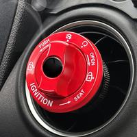 Push Start Engine Button Anti-Scratch Stop Push Switches Engine Button Protector Cover Auto Car Interior Accessories