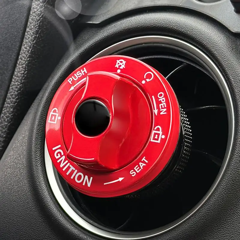 Push Start Engine Button Anti-Scratch Stop Push Switches Engine Button Protector Cover Auto Car Interior Accessories 