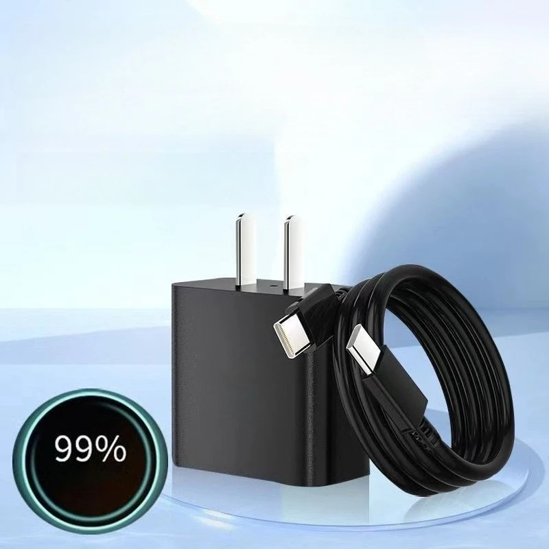 

45W PD Dual Type-C Fast Charger US/EU Regulations Super Fast Charging Phone Charger Set Accessories for Samsung Huawei Millet