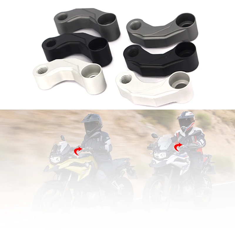 

Motorcycle Mirrors Extension For BMW R1250GS Adventure R1200GS LC ADV F900R F900XR F750GS F800GS F850GS S1000R/XR 2014-2021