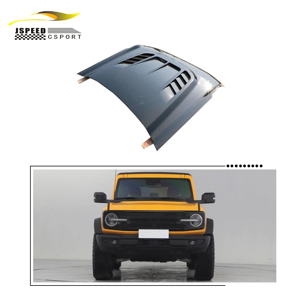 

Carbon Fiber Hood Auto Bonnet Engine Hood for Ford Bronco 2021-2023