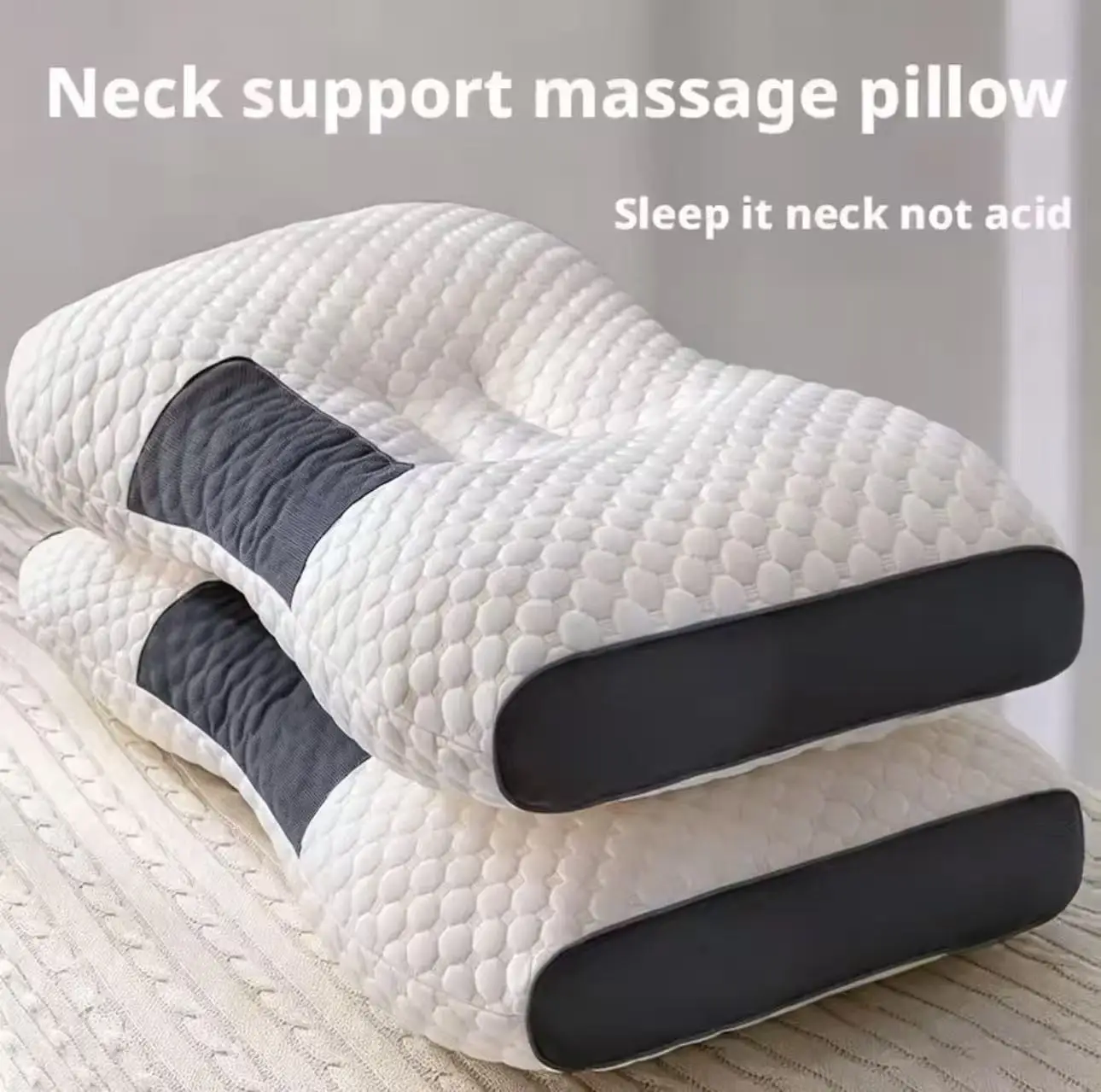 Non-collapse Hotel Pillows for Cervical Spine Protection and Sleep Aid Non-deformationHome Use Dormitory Single Pillow Core