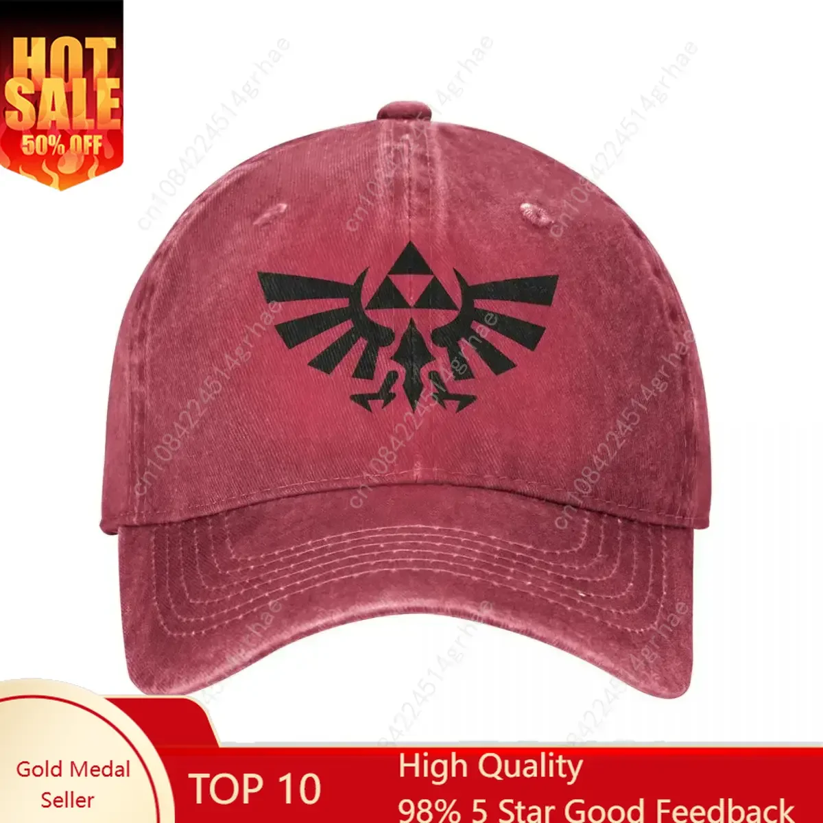 

The Of Logo Baseball Cap Vintage Distressed Denim Snapback Hat Unisex Outdoor Adjustable Fit Caps Hat
