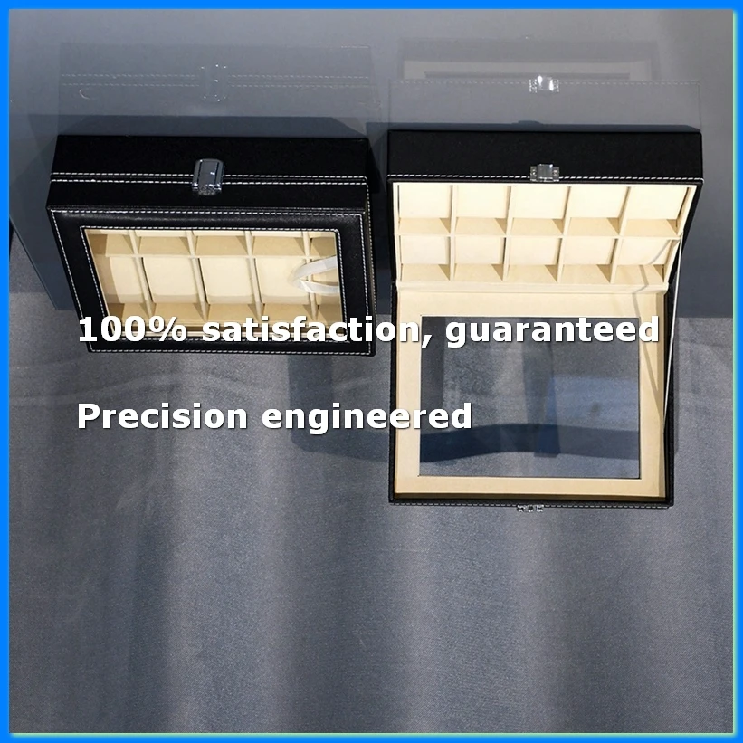 

PU Leather Watch Display Box Collection Storage Rack Box Jewelry Storage Box Watch Storage 10-Digit Watch Box-ELEC