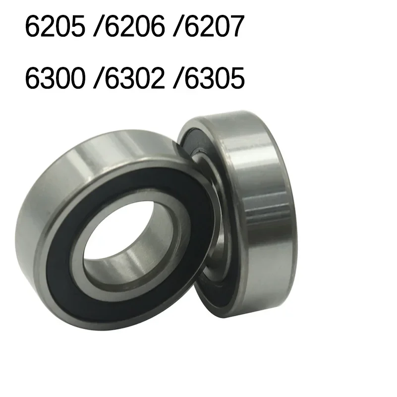 For Electrolux drum washing machine Water seal（42*75*10/12）+bearings 2 PCs（6206 6207）Oil seal Sealing ring parts