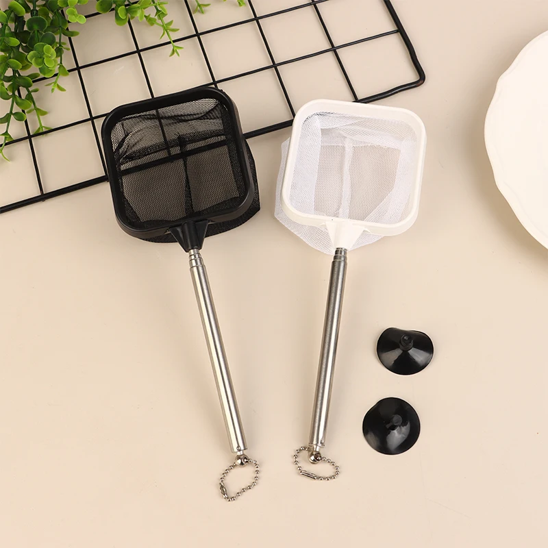 Fishing Landing Net Rustproof Corrosion Resistant Portable Stainless Steel Telescopic Fishing-Net Fish Tank Aquarium Accessories