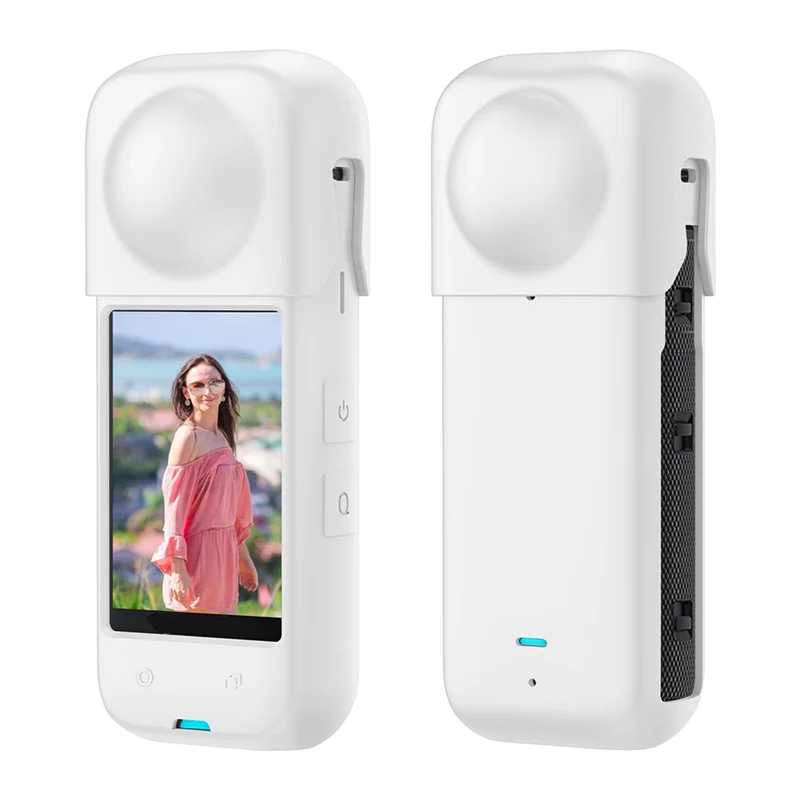 A14M シリコン保護カバーケースアンチスクラッチカメラプロテクター Insta 360 X4 アクションカメラアクセサリー