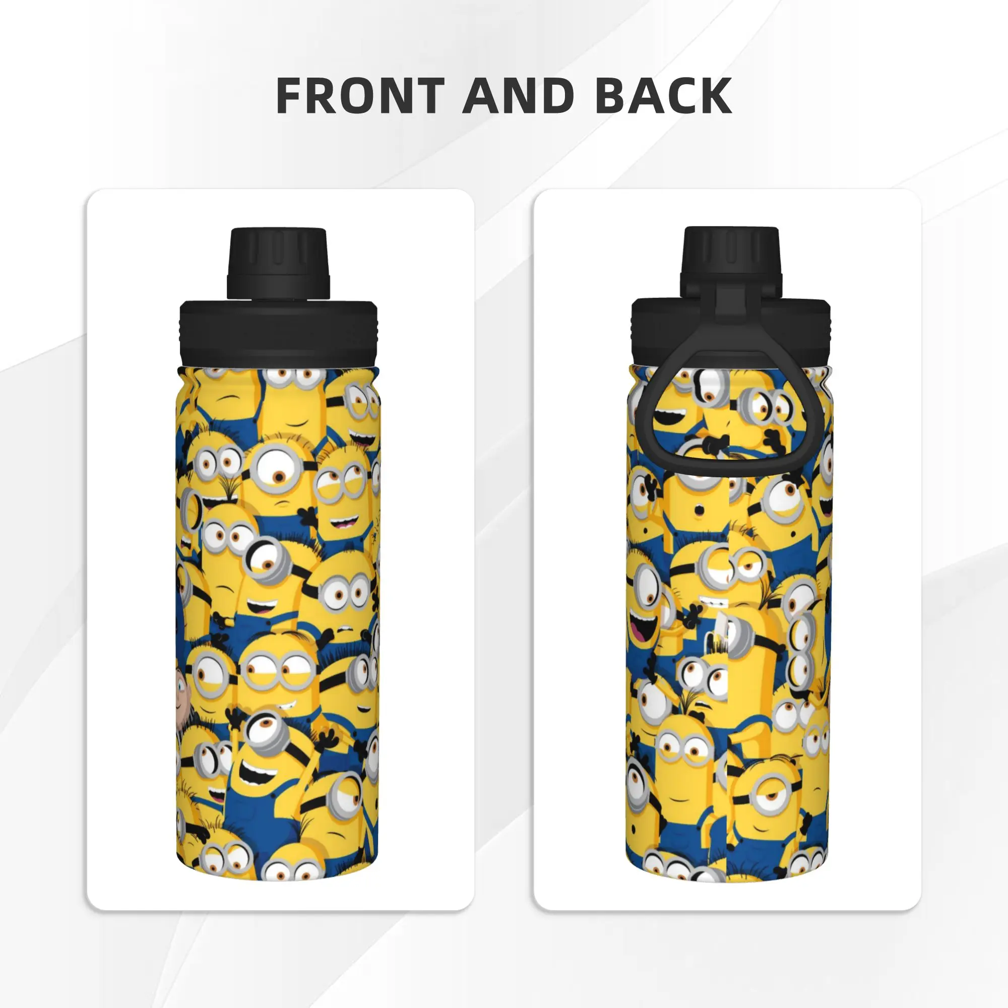 Cartoon M-Minions 18OZ Sports  - Vacuum Insulated Flask recension och pris