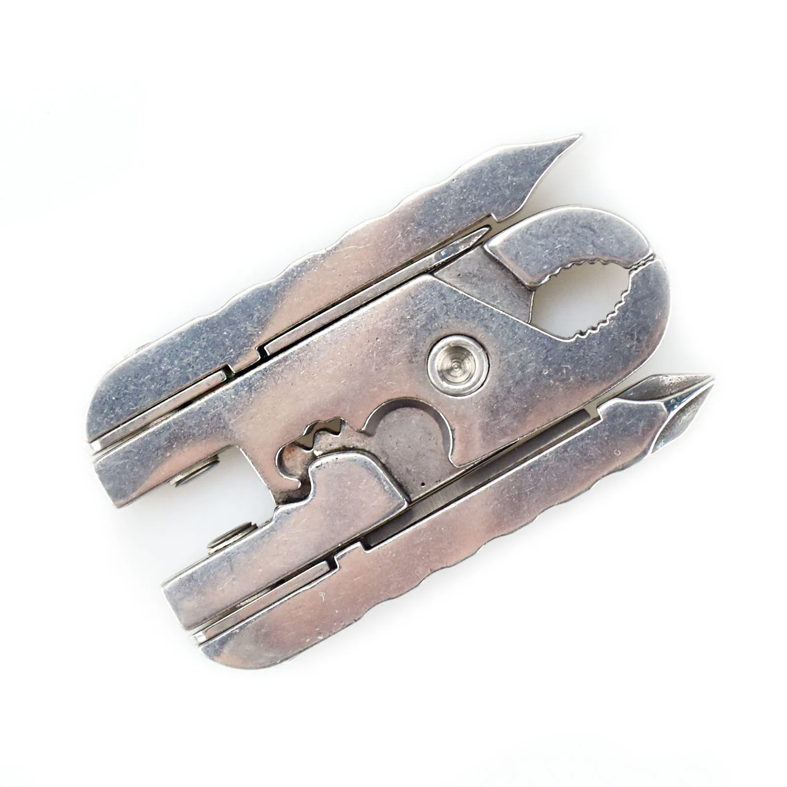 Pocket Size Multi-Function Pliers Screwdriver Stainless Steel Outdoor Knife Portable
