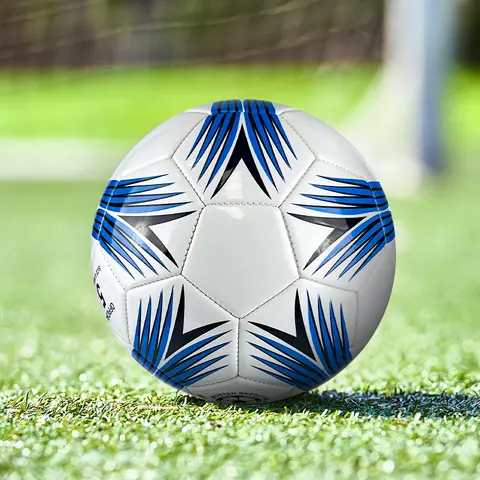Pallone da calcio 1pc, calcio morbido resistente all'usura per competizione di allenamento per adulti, taglia 4,5
