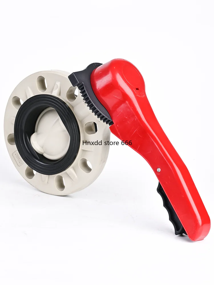 Handle Butterfly Valve Clip-on Manual Quick Fit Sealing Ring