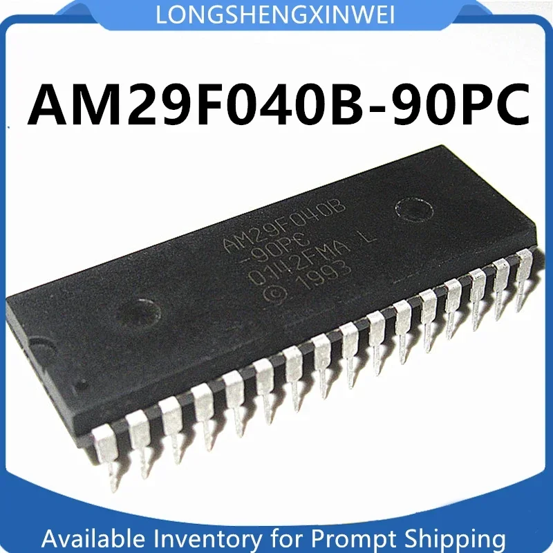 5PCS NEW AM29F040B-90PC AM29F040B DIP-32 Foot Direct Insert Memory Chip IC