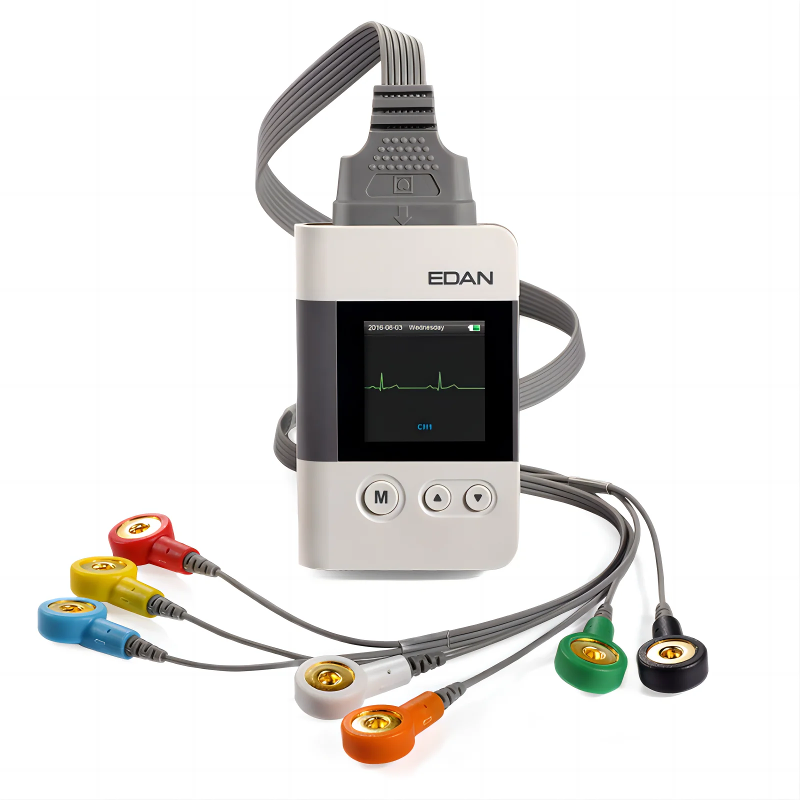 

EDAN SE-2012 Holter Systems Record Dynamic Waveform for 48-hour Vet or Human Clinic