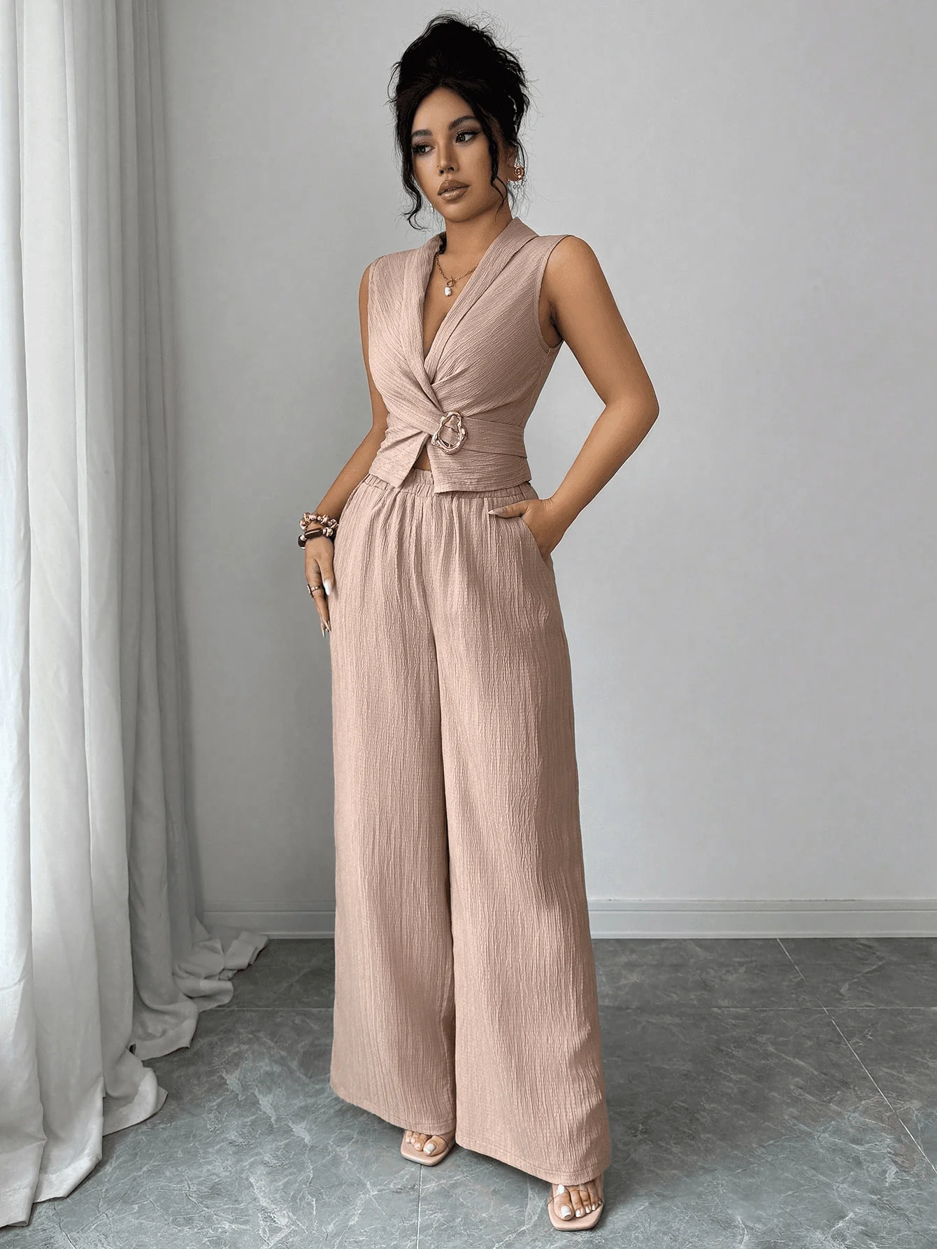 Thumbnail 2 - #13 Latest Wide Leg Pant Sets Offers
