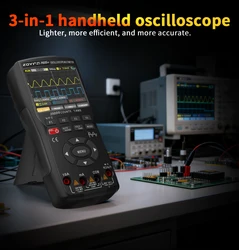 2026 Upgraded ZT-703S Oscilloscope Multimeter,25000 Counts True RMS, 10MHz Bandwidth 48MSa/s Sampling Rate, Automotive Diagnosti