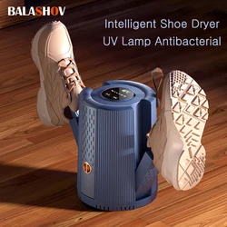 Shoe Dryer 2 pairs Home smart foldable Foot Warmer Heater Portable Electric Shoes Dryer Boots socks Dryer UV sterilization