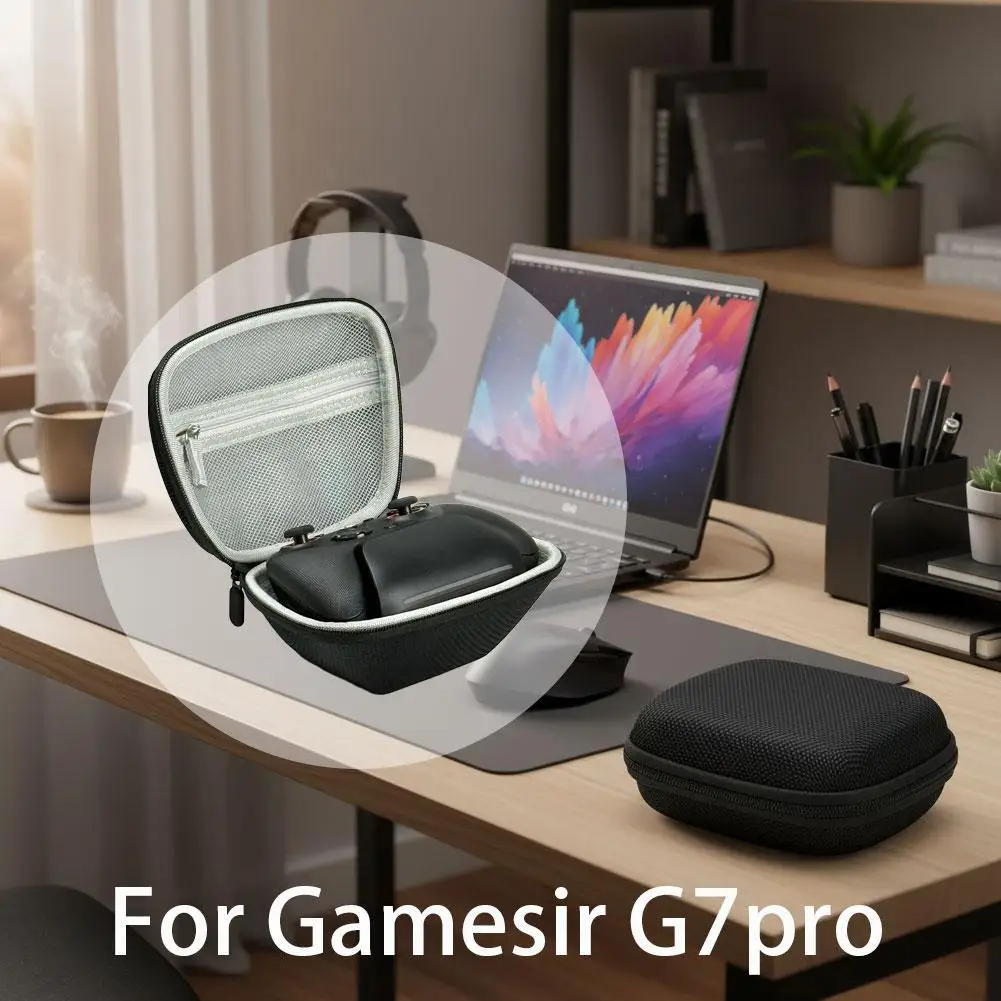 Black Carrying Case For Gamesir G7 Pro Controller Storage Ba