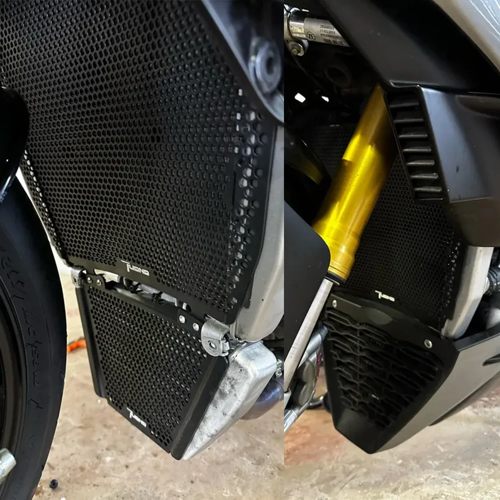 

FOR Aprilia Tuono V4 RSV4 1100 1000 RR RF APRC Factory 2009-2025 Motorcycle Radiator Guard Grille Cover Oil Cooler Guard Cover