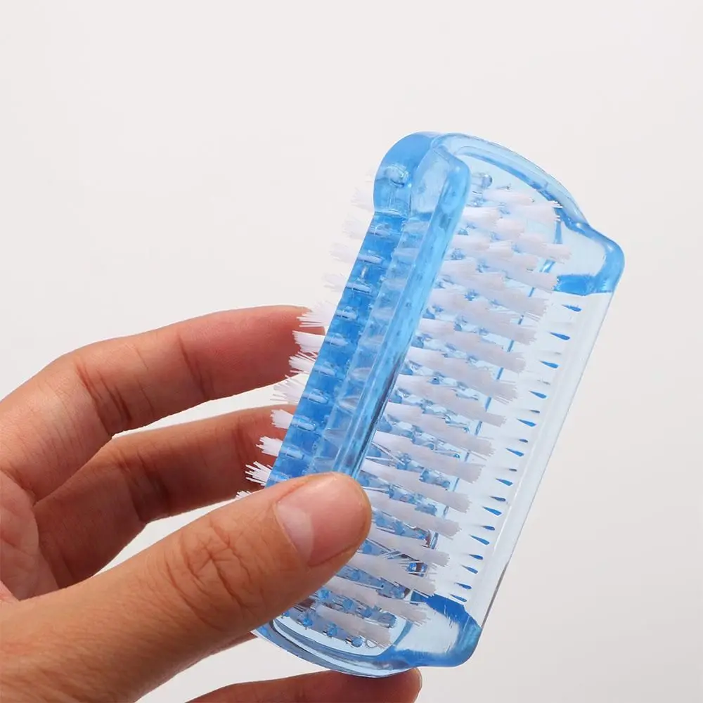 

High Quality Remove Dust Double Sided Scrubbing Nail Art Care Art Nail Tool Manicure Tool Nail Cleaning Brush Nail Brush