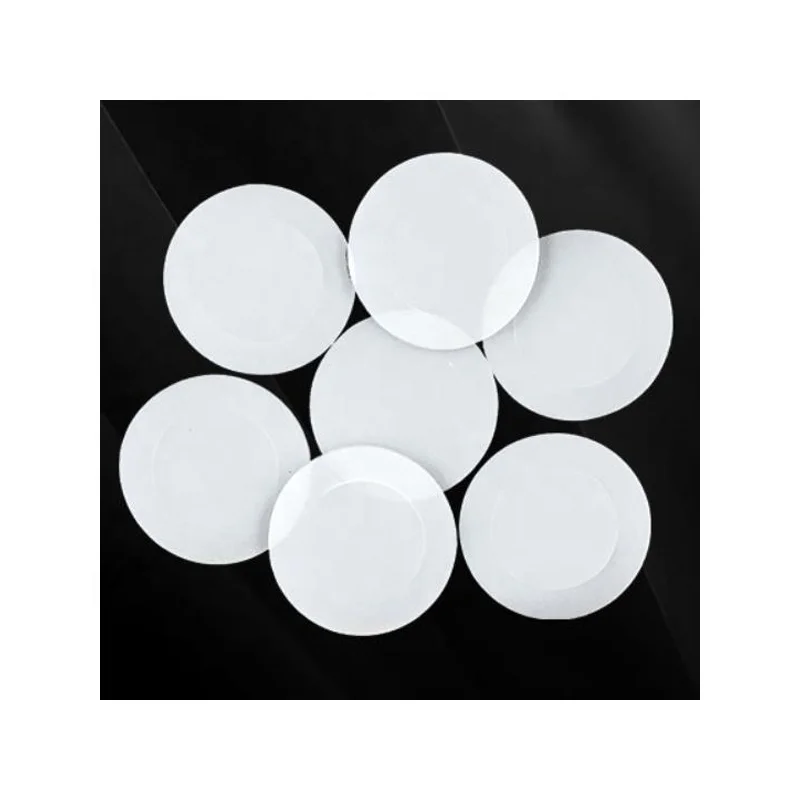 Foglio Sottile di Gomma Siliconica di Grado Alimentare, Guarnizione in Silicone Bianco Rotondo