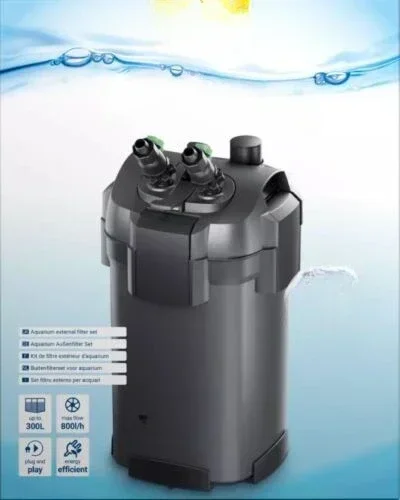 CHKJ Fish Tank Barrel Canister Tetra EX600 800 1200 Plus External  Grass Tank Mute Complete Accessories