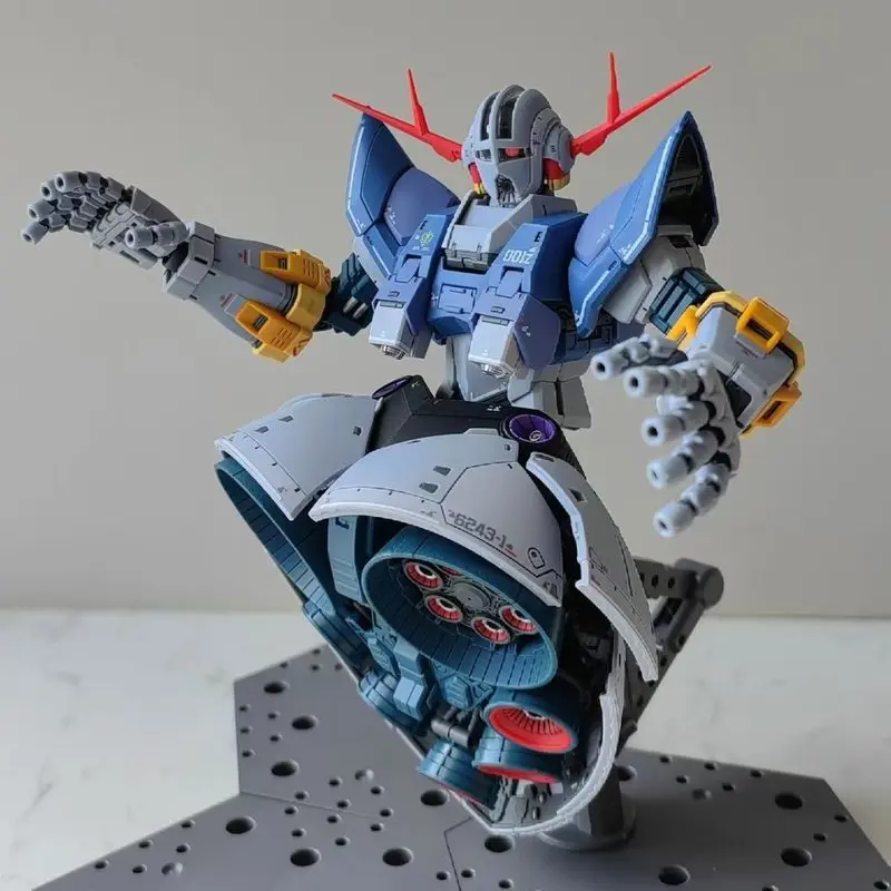 RG 1/144 Zeong Kit de Montagem Totalmente Articulado, Figura de Ação, Ornamento de Mesa, Boneco Colecionável, Brinquedo Sem Efeitos Especiais, Presente