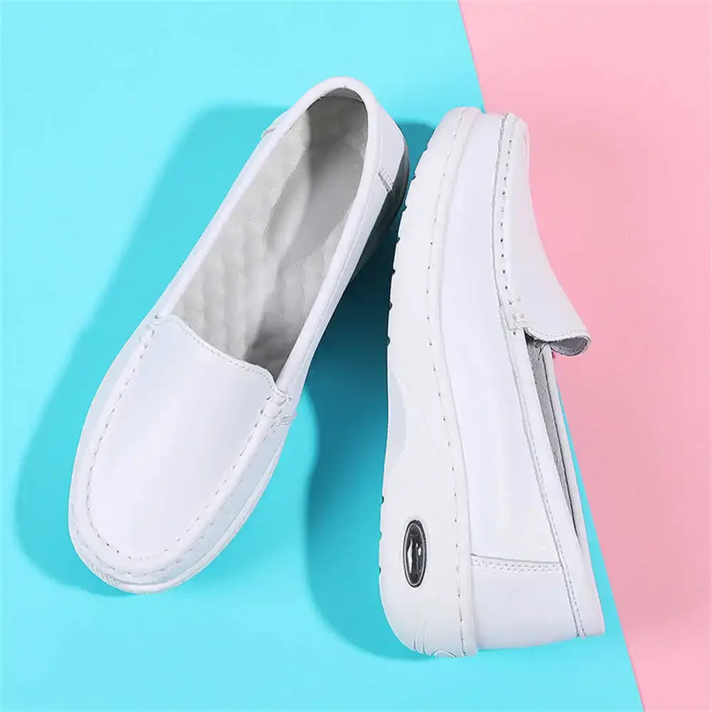 Flatform 35-40 Man's Silver Color Shoes Vulcanize High-level Sneakers Snekaers Sport College Outings Luxe School Teniss