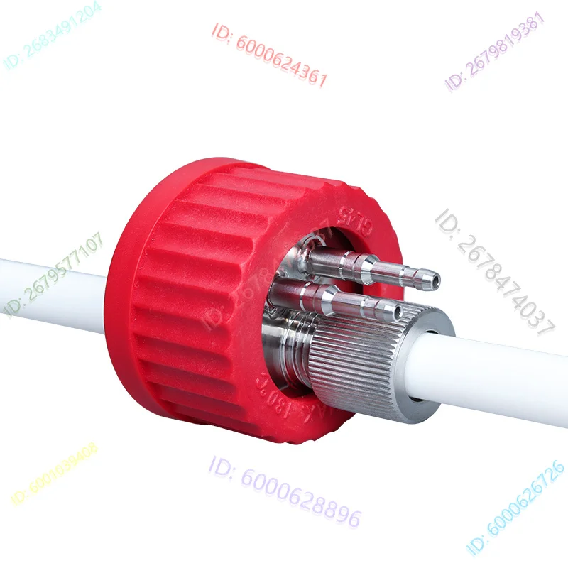 Special sampling port for PH electrode cover GL45 Fermentation tank Replenishment bottle Reaction bottle Electrolysis tank cover