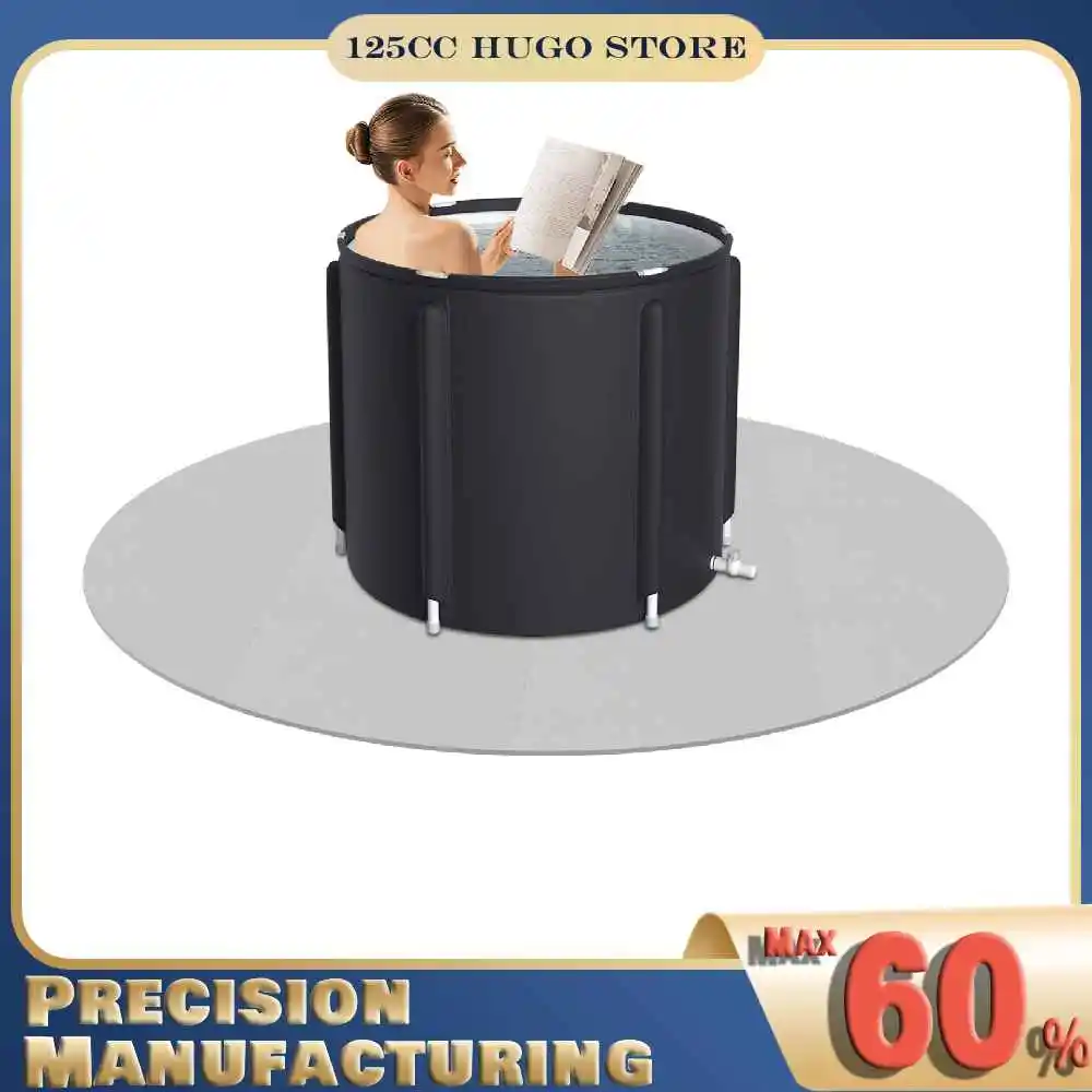 

﻿ EVA Interlocking Hot Tub Mat 196*196*1.2cm Modular Floor Protection Mat Round Hot Tub Pad Foundation