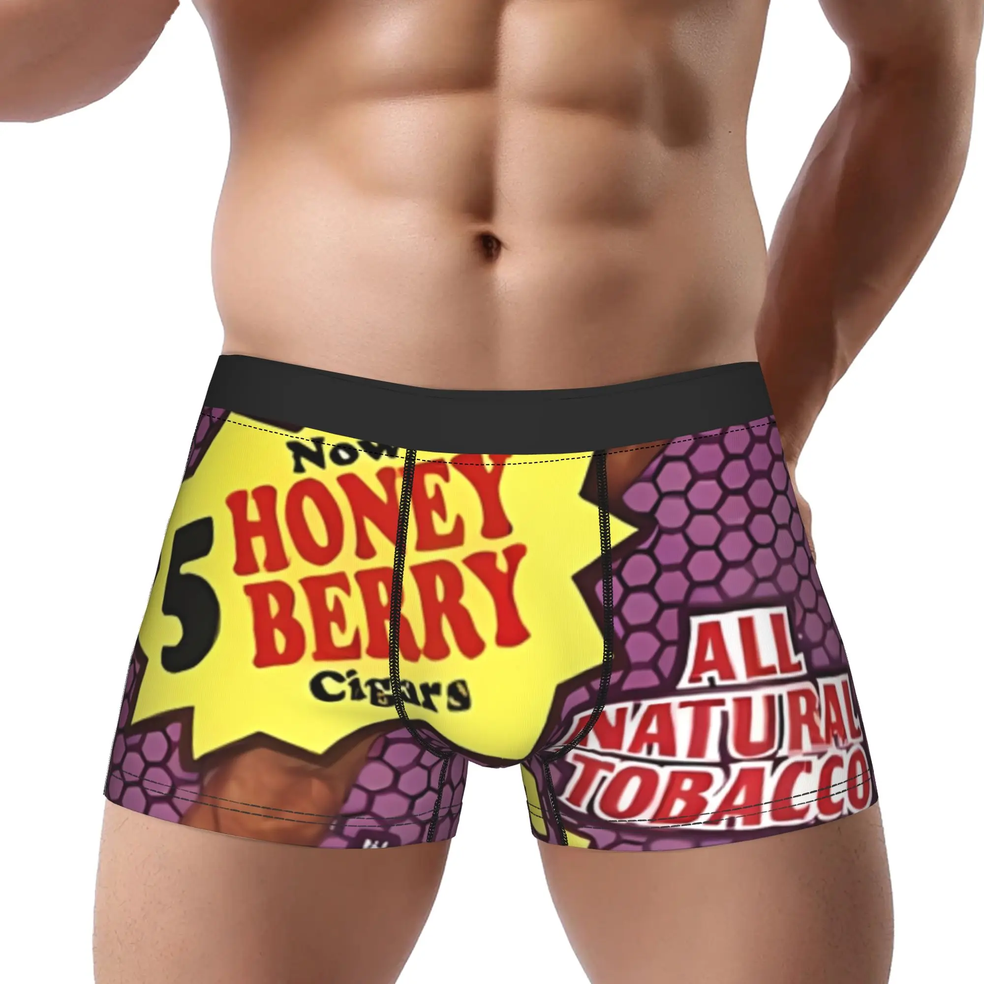 

Фиолетовые мужские трусы-боксеры Backwoods, дышащие шорты, нижнее белье для мужчин