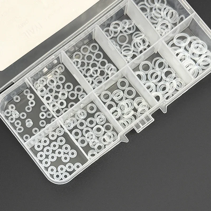 Food Grade Odorless Silicone O-Rings 250Pcs CS1 1.5mm Heat Resistant Seals Household Tap Heater Plumbing Valve Sealing Gaskets
