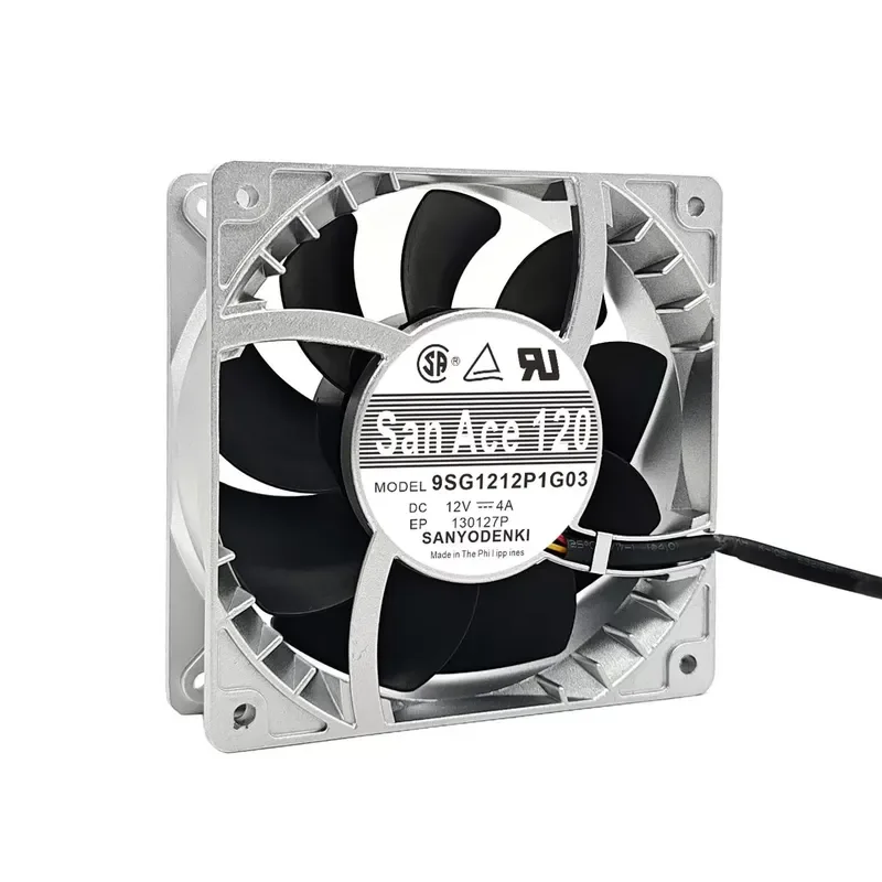 Genuine Sanyo Metal High Temperature Violent Cooling Fan for 9SG1212/24/48-P1G03 12038