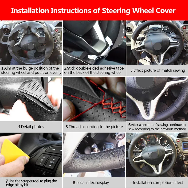 Perforated Microfiber Leather Steering Wheel Cover For VW Golf 4 MK4 Passat B5 1998 1999 2000 2001 2002 2003 2004 2005 Car