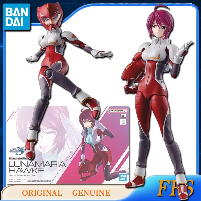 Bandai Original Genuine Figure-riseStandard LUNAMARIA HAWKE Anime Action Figures Toys for Kids Gift Assembly Model Ornaments