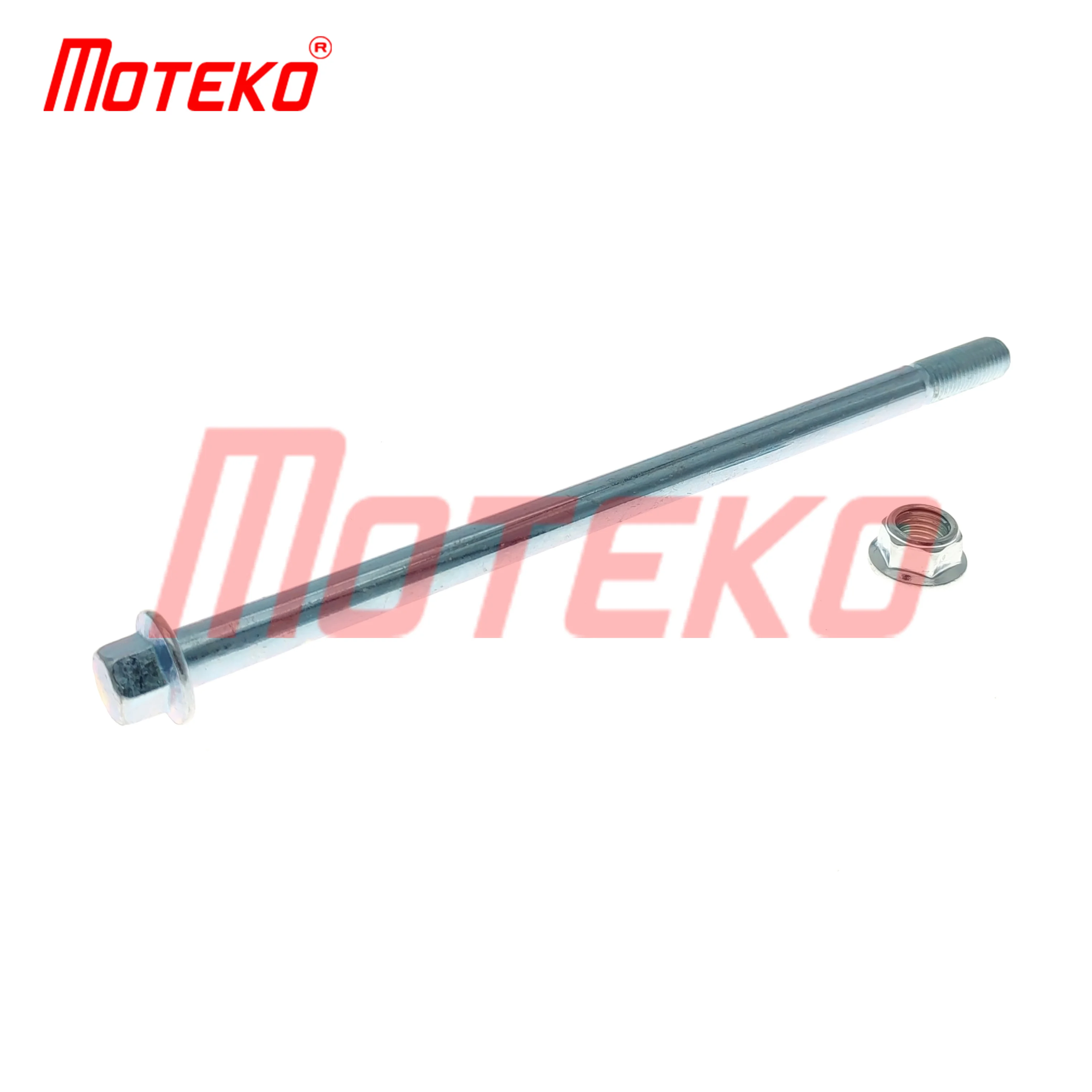 BX16061481 FRONT WHEEL AXLE WITH NUT M10x190MM FOR CRYPTON T105 JY110