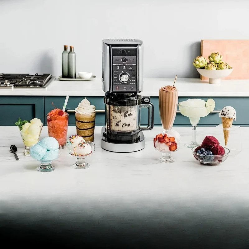 for Ninja NC501 CREAMi Deluxe 11-in-1 Ice &; Treat Maker for , Sorbet, Milkshakes, Drinks & More