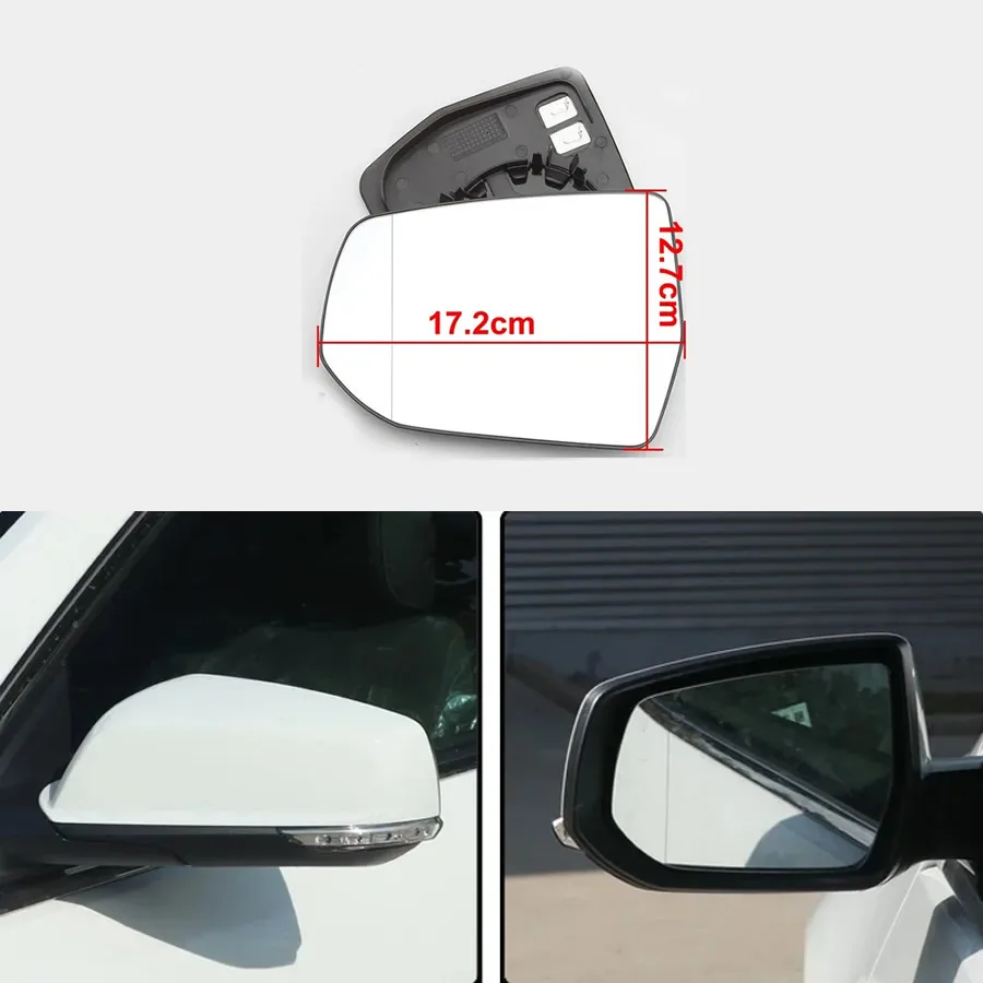 

For Chevrolet Malibu 2012 2013 2014 2015-2018 Replacement Rearview Mirror Lenses Side Reflective Glass Lens with Heated