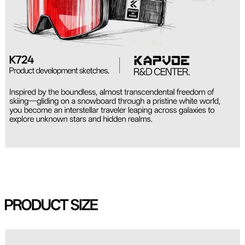 Kapvoe Neue Flip-Over Magnetische Photochrome UV400 Schneebrille Ski Herren Schneemobil Antibeschlag Snowboardbrille Damen Skiausrüstung – Detail 40