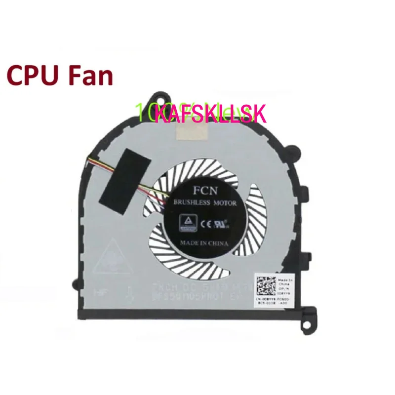 RW Original FOR Dell XPS15 9570  Dell Precision M5530  CPU Cooling Fan 008YY9  08YY9