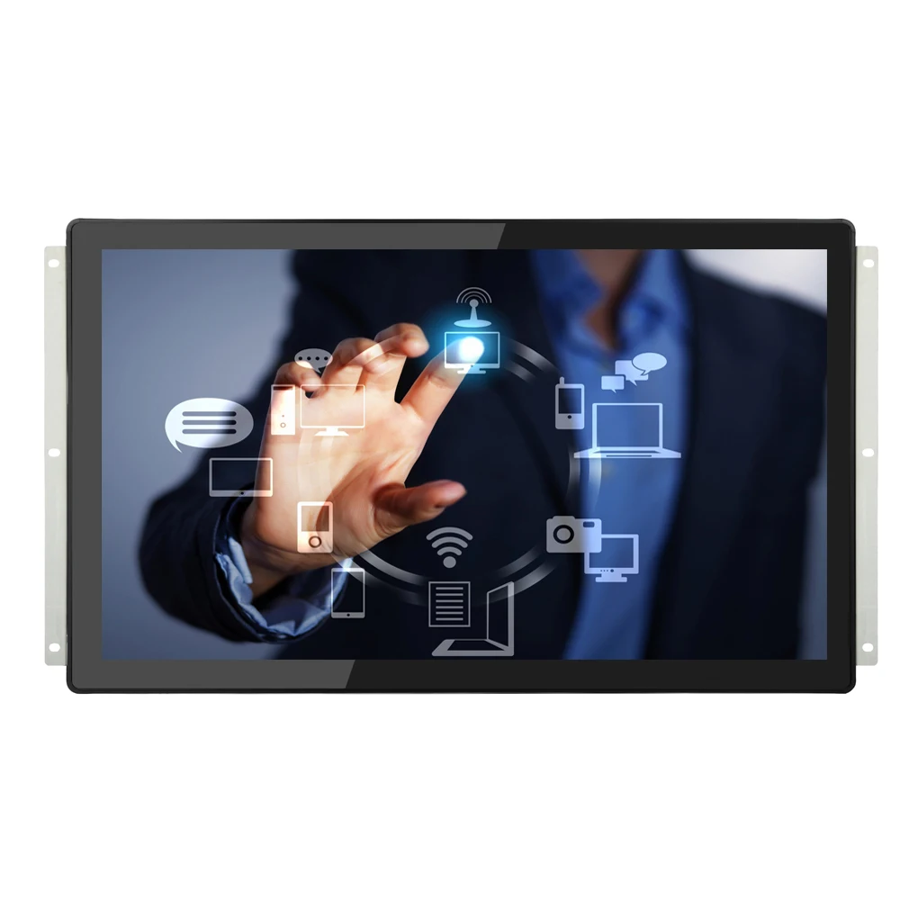 

Bestview 27 32 39-дюймовый емкостный сенсорный 1920*1080 промышленный открытый каркас IP65 водонепроницаемый рекламный киоск