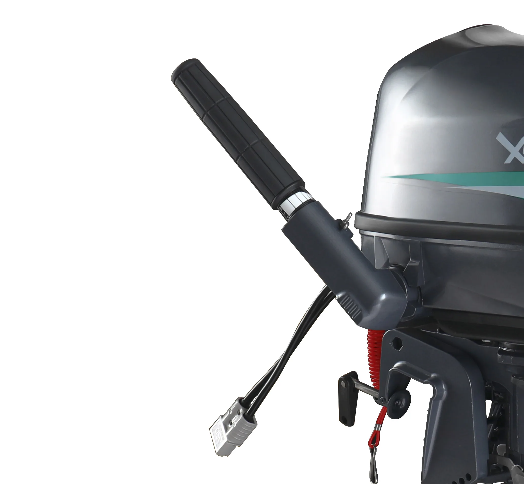 AIQIDI E7 7HP محرّك القارب المياه المبردة الحارث التحكم قصيرة/طويلة رمح 48 فولت محرك خارجي كهربائي